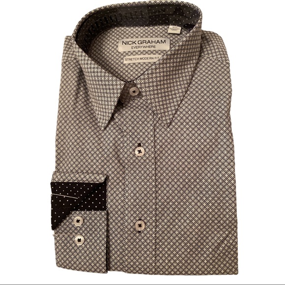 🌟 Host Pick🌟 Nick Graham Woven Shirt - Picture 3 of 3